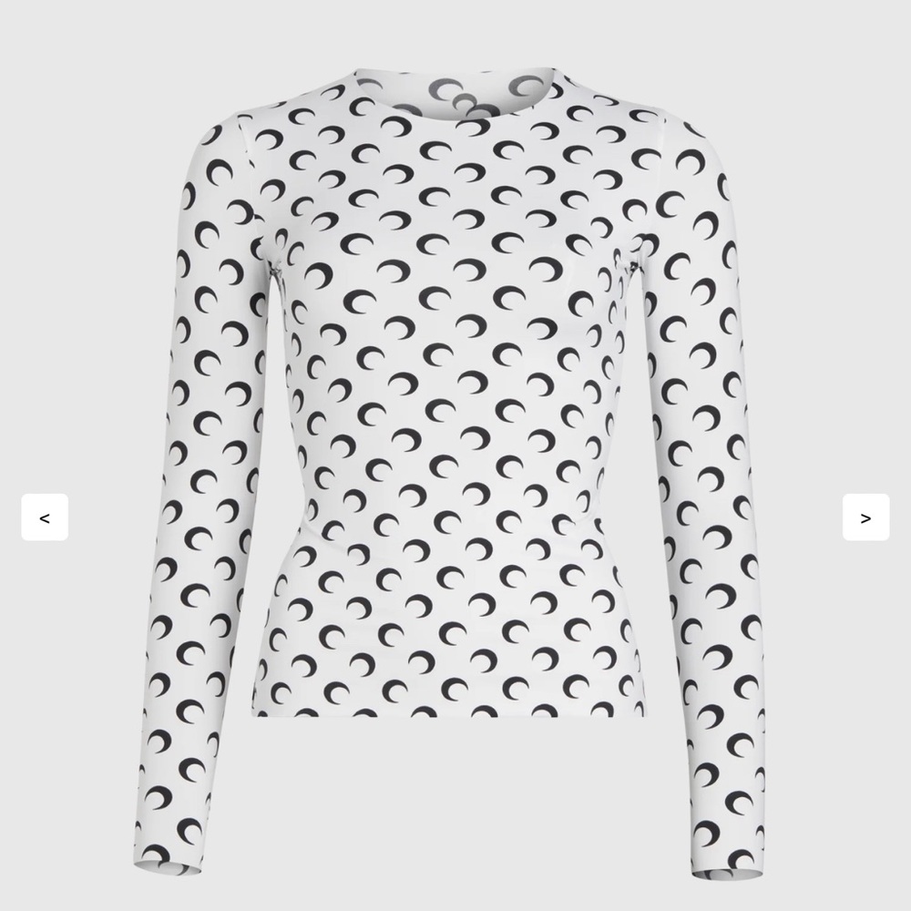 Marine Serré second skin top